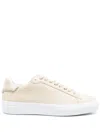 Fabiana Filippi Suede Sneakers With Classic Lace-up Design In Neutral