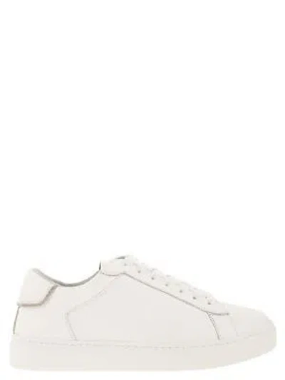 Pre-owned Fabiana Filippi Leather Sneakers In White