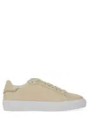 Fabiana Filippi Leather Sneaker In Powder