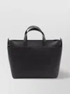 Fabiana Filippi Leather Textured Tote Bag With Handles And Strap