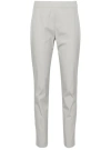 Fabiana Filippi Tailored Trousers With Clean Waistband In Grey