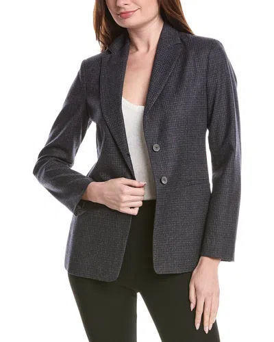 Fabiana Filippi Light Pocket Wool-blend Blazer In Black