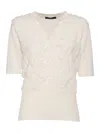 Fabiana Filippi Short Sleeve Sweater,