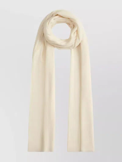 Fabiana Filippi Lightweight Long Length Ribbed Knit Scarf