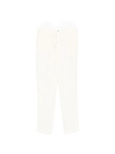 Fabiana Filippi Line Blend Trousers In Neutral
