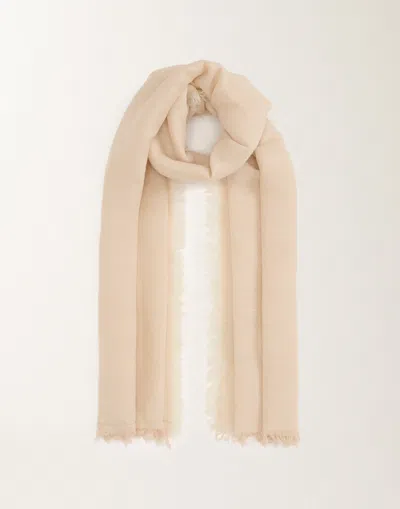 FABIANA FILIPPI LINEN AND COTTON SCARF