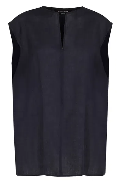 FABIANA FILIPPI LINEN BLOUSE