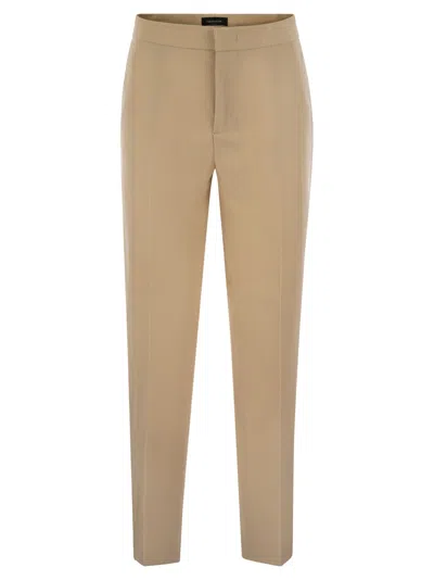 FABIANA FILIPPI FABIANA FILIPPI LINEN CHINO TROUSERS