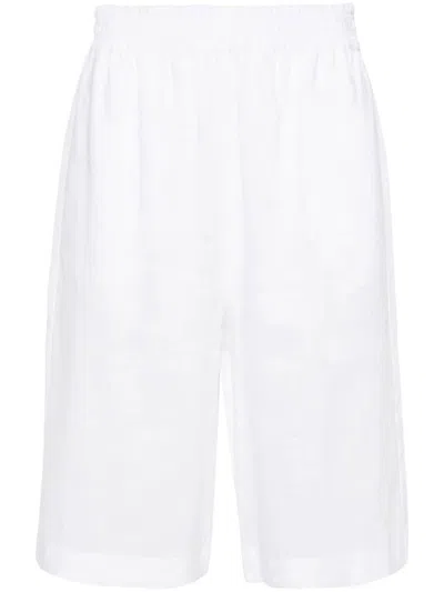 Fabiana Filippi Linen Shorts In White