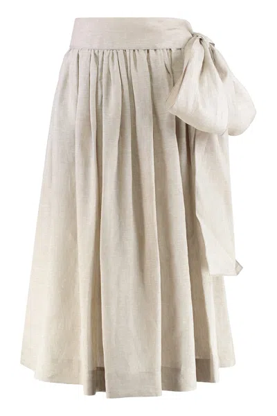 FABIANA FILIPPI LINEN SKIRT
