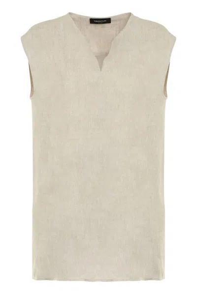 FABIANA FILIPPI FABIANA FILIPPI LINEN TOP