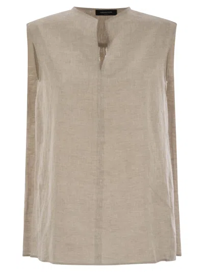 FABIANA FILIPPI LINEN TOP