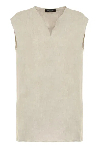 FABIANA FILIPPI FABIANA FILIPPI LINEN TOP
