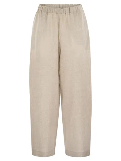 FABIANA FILIPPI FABIANA FILIPPI LINEN TROUSERS