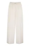Fabiana Filippi Linen Blend Trousers