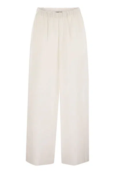 FABIANA FILIPPI FABIANA FILIPPI LINEN TROUSERS