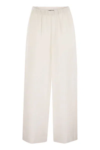 FABIANA FILIPPI FABIANA FILIPPI LINEN TROUSERS