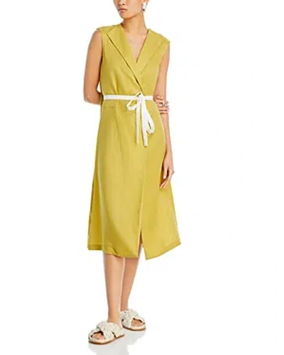 FABIANA FILIPPI LINEN WRAP DRESS