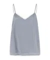 Fabiana Filippi Lingerie Top Tops Light Blue In Blue