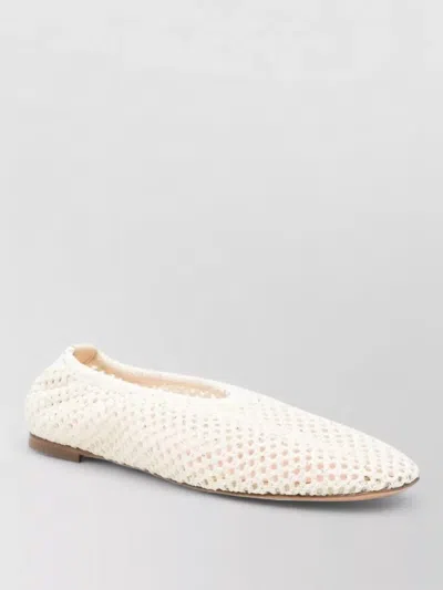 Fabiana Filippi Loafers Flat Sole Mesh Design Round Toe In Multi