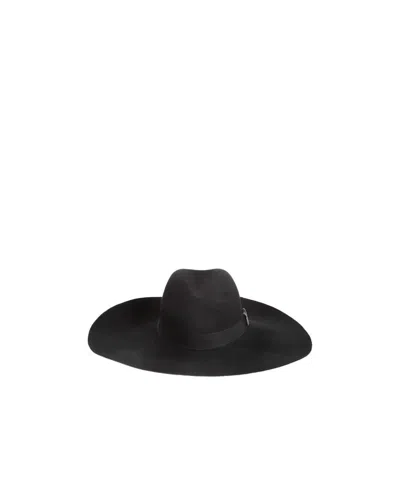 Fabiana Filippi Logo Hat In Black