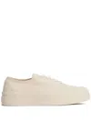 Fabiana Filippi Canvas And Nappa Leather Sneakers In White