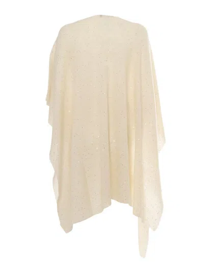 Fabiana Filippi Long Cardigan In Nude