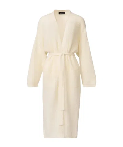 Fabiana Filippi Long Cardigan In White