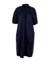 Fabiana Filippi Long Dress Navy Blue In Multi