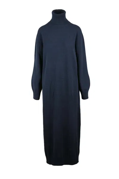 Fabiana Filippi Long Knit Dress - Blue
