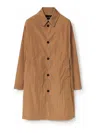 Fabiana Filippi Raincoat In Dark Beige