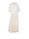 Fabiana Filippi Long Shirt Dress Vanilla In Neutral