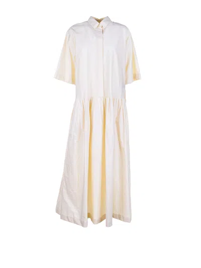 FABIANA FILIPPI FABIANA FILIPPI LONG SHIRT DRESS VANILLA