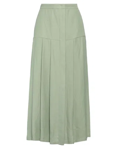 Fabiana Filippi Long Skirts In Sage Green