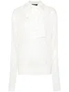 Fabiana Filippi Relaxed Fit Knitwear With Deep V-neck In Neutrals