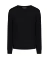 Fabiana Filippi Long-sleeved Sweater In Black