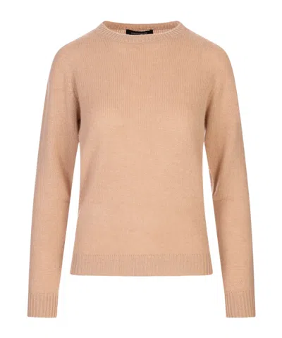 Fabiana Filippi Long Sleeve Sweater In Brown