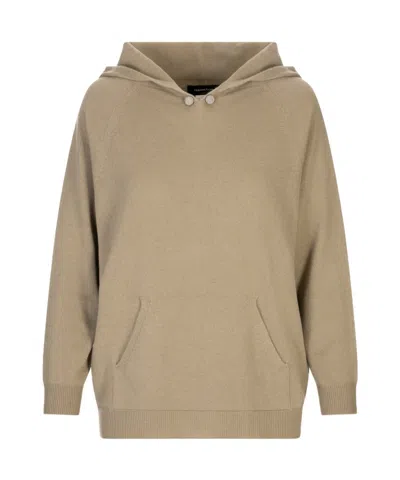 Fabiana Filippi Long Sleeve Sweater In Gray