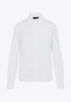 Fabiana Filippi Button-down Shirt With Structured Collar In White