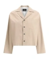 Fabiana Filippi Trench Jacket In Nude