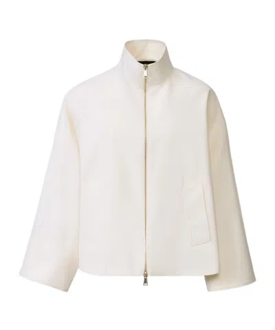 Fabiana Filippi Jacket Woman Color Butter In White