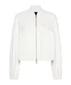 Fabiana Filippi Insert Bomber Jacket Puffer Jackets White In White