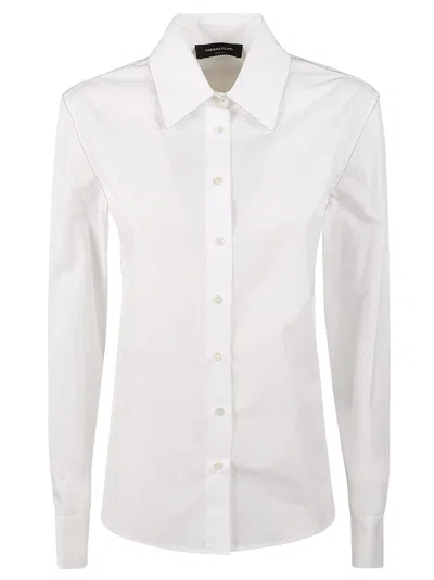 Fabiana Filippi Long-sleeved Shirt In White