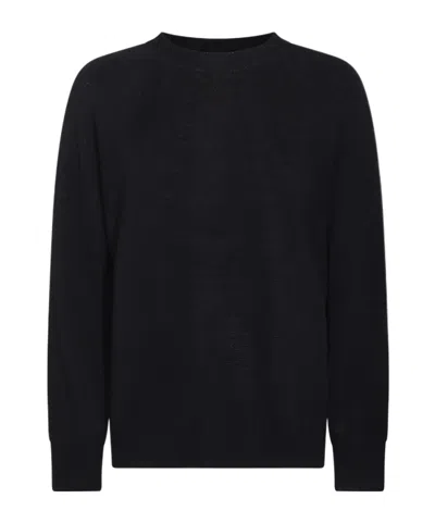 Fabiana Filippi Long-sleeved Sweater In Black