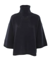 Fabiana Filippi Open-knit Sweater In Black