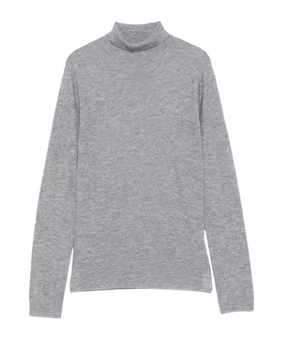 FABIANA FILIPPI FABIANA FILIPPI SEQUIN HIGH NECK JUMPER