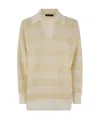 Fabiana Filippi Long-sleeved Sweater In Nude