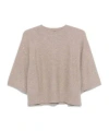 Fabiana Filippi Long-sleeved Sweater In Nude