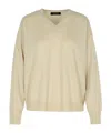 Fabiana Filippi Women's Luxurious 100% Cashmere Sweater In Nude