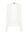 Fabiana Filippi Relaxed Fit Knitwear With Deep V-neck In White